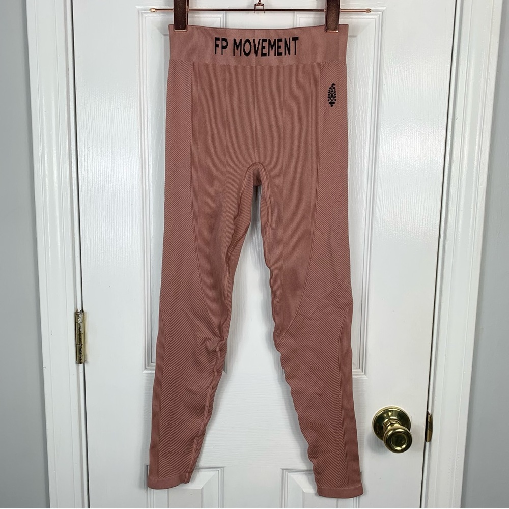 Free People Movement Long Haul Leggings Ribbed Size XS/S